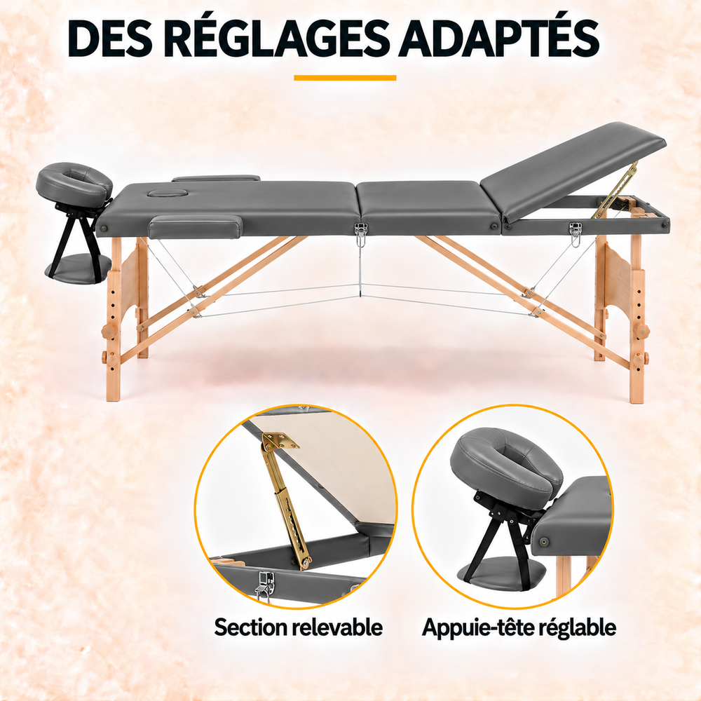 Anthracite | Table de massage