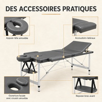 Anthracite | Table de massage