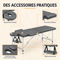 Anthracite | Table de massage