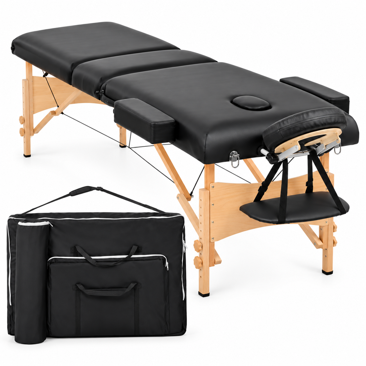 Noir | Table de massage