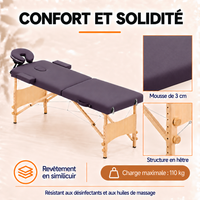 Violet | Table de massage