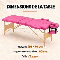 Rose | Table de massage