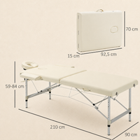 Crème | Table de massage