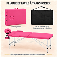 Rose | Table de massage