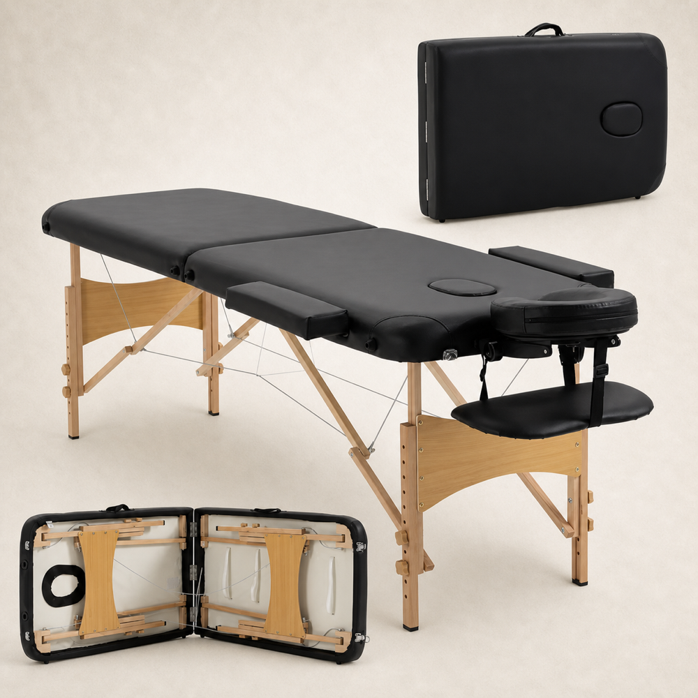 Noir | Table de massage