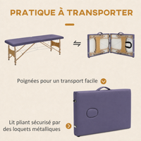 Violet | Table de massage