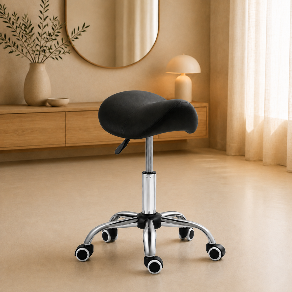 Noir | Tabouret de massage